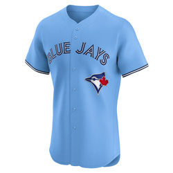 Addison Barger Men's Toronto Blue Jays Blue Elite Powder Alternate Jersey