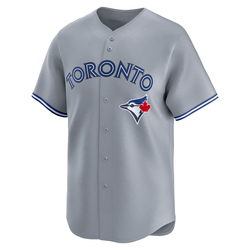 Addison Barger Men's Toronto Blue Jays Gray Limited Away Jersey