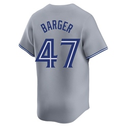 Addison Barger Men's Toronto Blue Jays Gray Limited Away Jersey