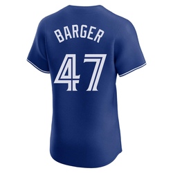 Addison Barger Men's Toronto Blue Jays Royal Elite Alternate Jersey