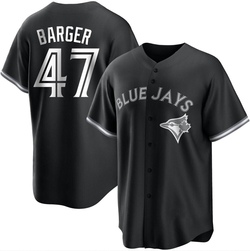 Addison Barger Youth Toronto Blue Jays White Replica Black/ Jersey