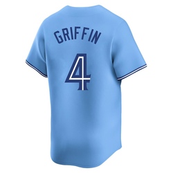 Alfredo Griffin Men's Toronto Blue Jays Blue Limited Powder Alternate Jersey