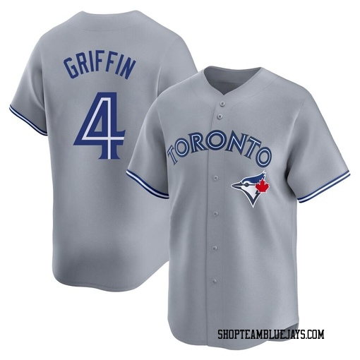 Alfredo Griffin Men's Toronto Blue Jays Gray Limited Away Jersey