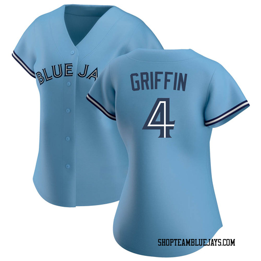 Alfredo Griffin Women's Toronto Blue Jays Blue Authentic Jersey