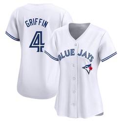 Alfredo Griffin Women's Toronto Blue Jays White Limited Home Jersey