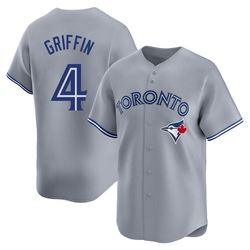 Alfredo Griffin Youth Toronto Blue Jays Gray Limited Away Jersey