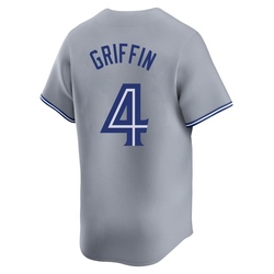 Alfredo Griffin Youth Toronto Blue Jays Gray Limited Away Jersey