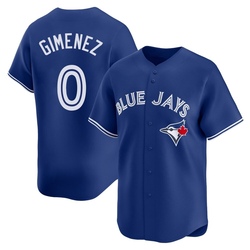 Andres Gimenez Youth Toronto Blue Jays Royal Limited Alternate Jersey