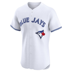 Brandon Valenzuela Men's Toronto Blue Jays White Elite Home Jersey
