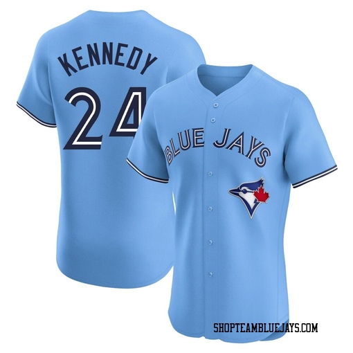 Buddy Kennedy Men's Toronto Blue Jays Blue Elite Powder Alternate Jersey