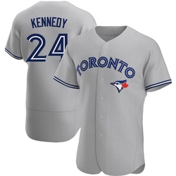 Buddy Kennedy Men's Toronto Blue Jays Gray Authentic Road Jersey