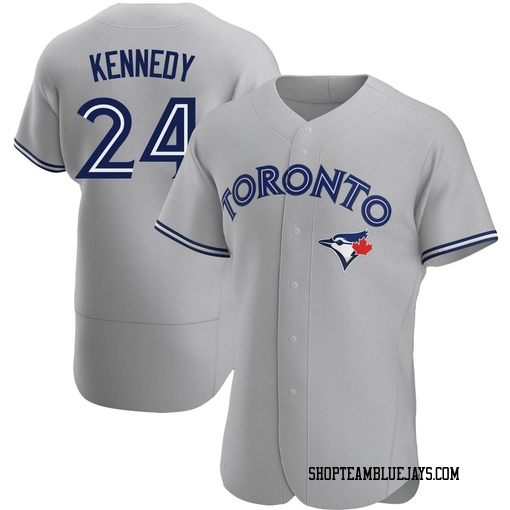Buddy Kennedy Men's Toronto Blue Jays Gray Authentic Road Jersey