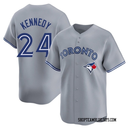 Buddy Kennedy Men's Toronto Blue Jays Gray Limited Away Jersey