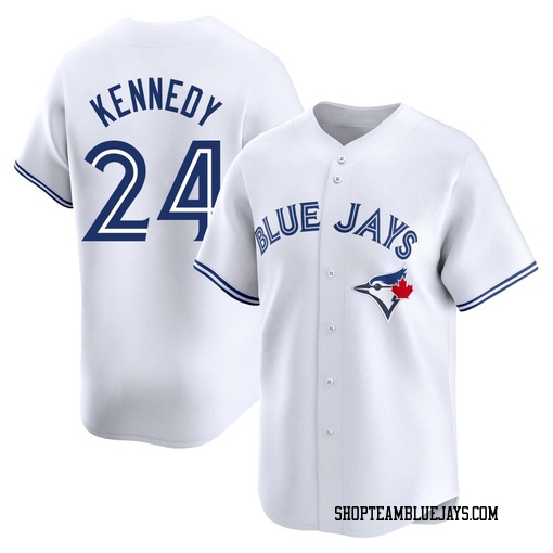 Buddy Kennedy Youth Toronto Blue Jays White Limited Home Jersey