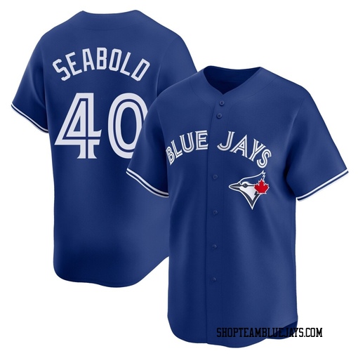 Connor Seabold Men's Toronto Blue Jays Royal Limited Alternate Jersey