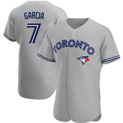 Damaso Garcia Men's Toronto Blue Jays Gray Authentic Road Jersey