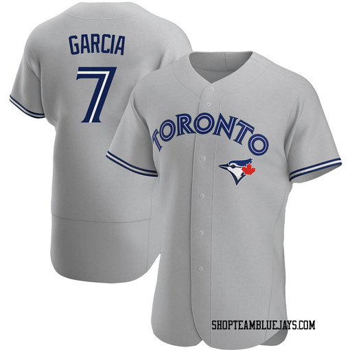 Damaso Garcia Men's Toronto Blue Jays Gray Authentic Road Jersey