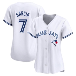 Damaso Garcia Women's Toronto Blue Jays White Limited Home Jersey
