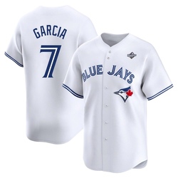 Damaso Garcia Youth Toronto Blue Jays White Limited Home 2025 World Series Jersey