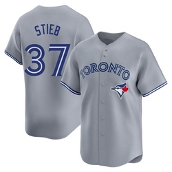 Dave Stieb Men's Toronto Blue Jays Gray Limited Away Jersey