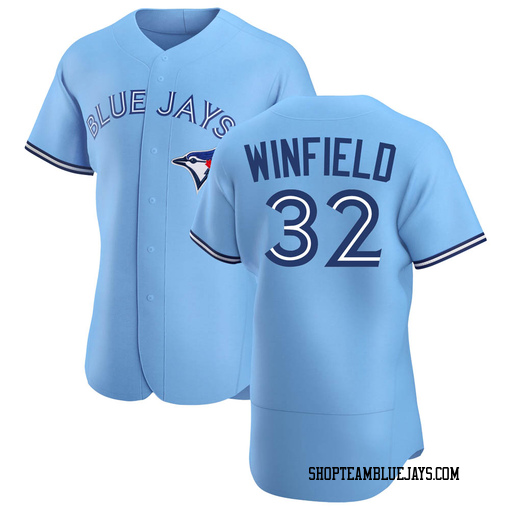 Dave Winfield Men's Toronto Blue Jays Blue Authentic Powder Alternate Jersey