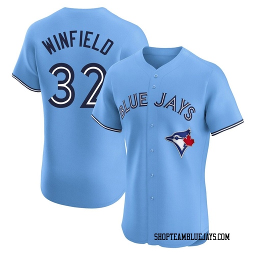 Dave Winfield Men's Toronto Blue Jays Blue Elite Powder Alternate Jersey