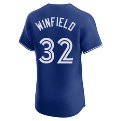 Dave Winfield Men's Toronto Blue Jays Royal Elite Alternate Jersey
