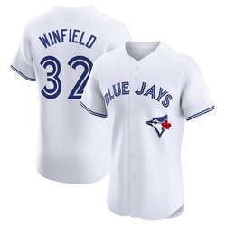 Dave Winfield Men's Toronto Blue Jays White Elite Home Jersey