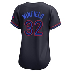 Dave Winfield Women's Toronto Blue Jays Black Limited 2024 City Connect Jersey