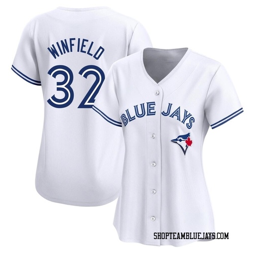 Dave Winfield Women's Toronto Blue Jays White Limited Home Jersey