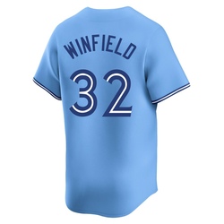 Dave Winfield Youth Toronto Blue Jays Blue Limited Powder Alternate Jersey