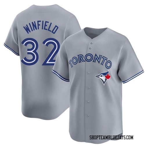 Dave Winfield Youth Toronto Blue Jays Gray Limited Away Jersey