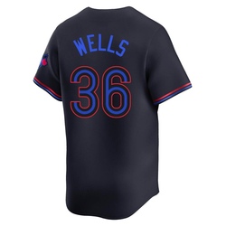 David Wells Men's Toronto Blue Jays Black Limited 2024 City Connect Jersey