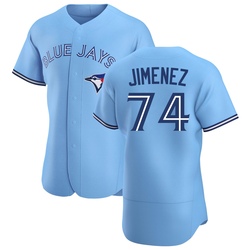 Eloy Jimenez Men's Toronto Blue Jays Blue Authentic Powder Alternate Jersey