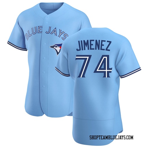 Eloy Jimenez Men's Toronto Blue Jays Blue Authentic Powder Alternate Jersey