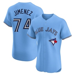 Eloy Jimenez Men's Toronto Blue Jays Blue Elite Powder Alternate Jersey