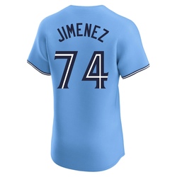 Eloy Jimenez Men's Toronto Blue Jays Blue Elite Powder Alternate Jersey