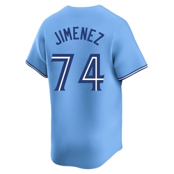 Eloy Jimenez Men's Toronto Blue Jays Blue Limited Powder Alternate Jersey
