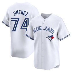 Eloy Jimenez Men's Toronto Blue Jays White Limited Home Jersey