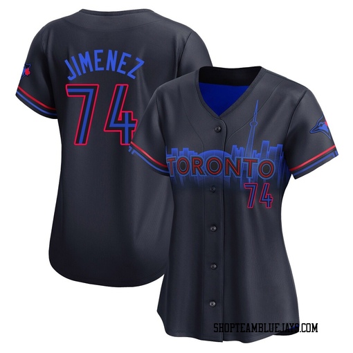 Eloy Jimenez Women's Toronto Blue Jays Black Limited 2024 City Connect Jersey
