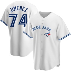 Eloy Jimenez Youth Toronto Blue Jays White Replica Home Jersey