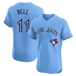 George Bell Men's Toronto Blue Jays Blue Elite Powder Alternate Jersey