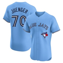Hayden Juenger Men's Toronto Blue Jays Blue Elite Powder Alternate Jersey