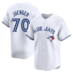 Hayden Juenger Men's Toronto Blue Jays White Limited Home Jersey