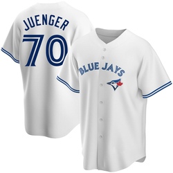 Hayden Juenger Men's Toronto Blue Jays White Replica Home Jersey