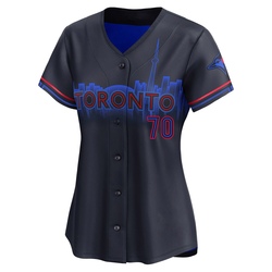 Hayden Juenger Women's Toronto Blue Jays Black Limited 2024 City Connect Jersey