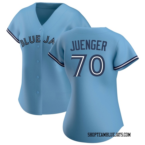 Hayden Juenger Women's Toronto Blue Jays Blue Authentic Jersey