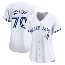 Hayden Juenger Women's Toronto Blue Jays White Limited Home Jersey