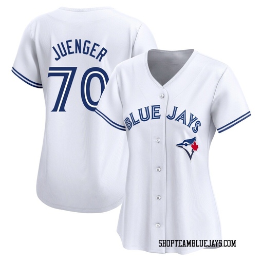 Hayden Juenger Women's Toronto Blue Jays White Limited Home Jersey
