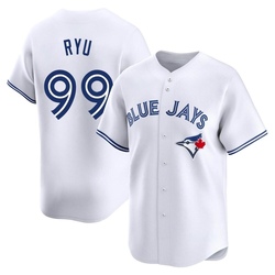 Hyun Jin Ryu Men's Toronto Blue Jays White Limited Home Jersey